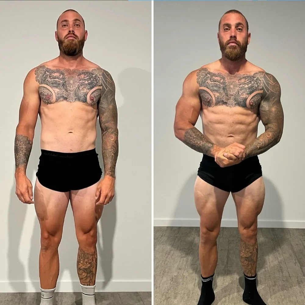 Client transformation, The Physique Co.